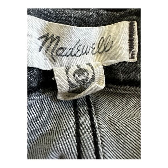 Madewell Women's Boot Cut Jeans - Dark Gray - Picture 4 of 8